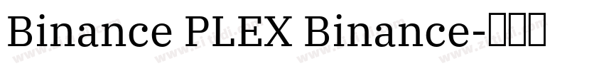 Binance PLEX Binance字体转换